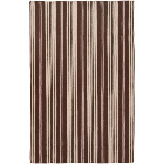 Country Living Hand woven Brown Farron Wool Rug (8 X 11)
