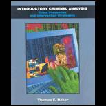 Introductory Criminal Analysis  Crime Prevention and Intervention Strategies  Text Only