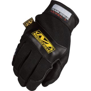 Mechanix Wear Carbon X Level 1 Glove   Black, Small, Model CXG L1