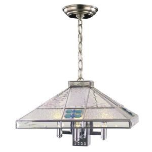 Dale Tiffany Square 5 Light Hanging Silver Fixture STH11034