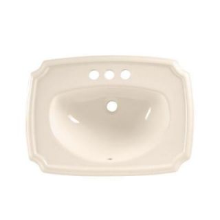 American Standard Antiquity Self Rimming Bathroom Sink in Linen DISCONTINUED 0554.012.222