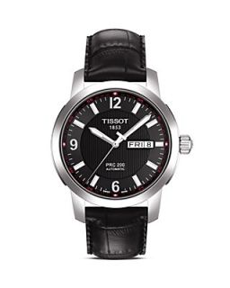 Tissot PRC 200 Men's Black Automatic Sport Watch, 39mm