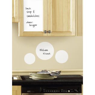 RoomMates  Dry Erase Sheet Peel & Stick Wall Decals (17.5 x 24)