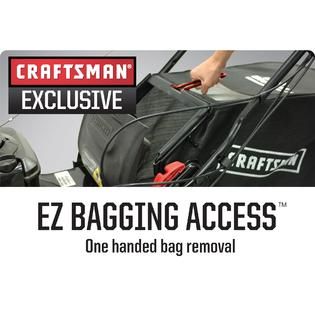 Craftsman  190cc* 22 Rear Drive Self Propelled EZ Lawn Mower–50