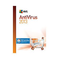 AVG AntiVirus  PC TuneUp 2013 3 User 1 Year  Version