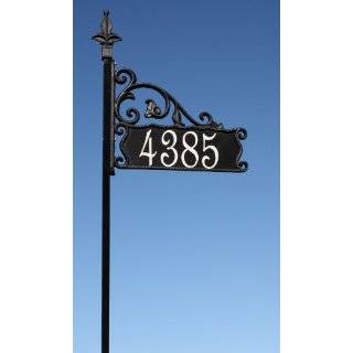   Address Sign Customized with Your Address Numbers on Both