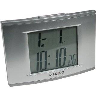    SHARP Talking Alarm Clock with Digital LCD