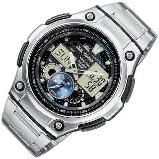 Casio General Mens Watches Digital Analog Combination with 10 Year 