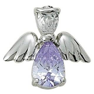   Birthstone Wings & Wishes Angel Tac Pin MyJewelThief Jewelry
