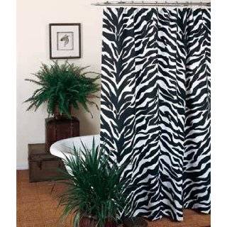  Microfiber Shower Curtain in Black