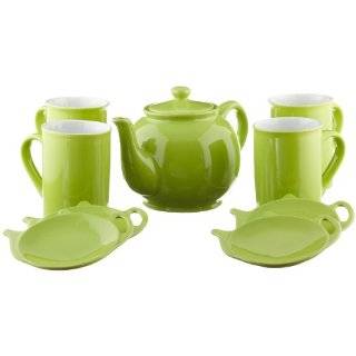   Piece Teapot Gift Set (Green) 