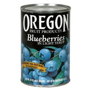 Oregon Fruit Whole Purple Plums in Heavy Syrup, 15 Ounce Cans (Pack of 