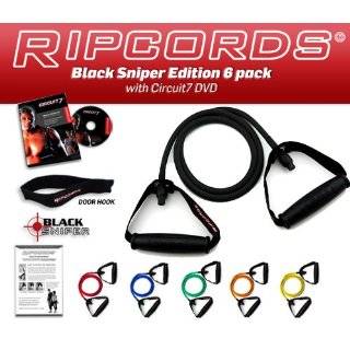  Resistance Exercise Bands Black Sniper Edition Exercise Bands 