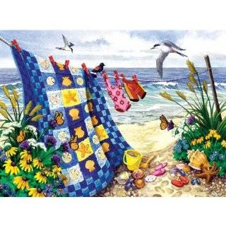  The Quilt Barn 500pc Jigsaw Puzzle by Kay Lamb Shannon 