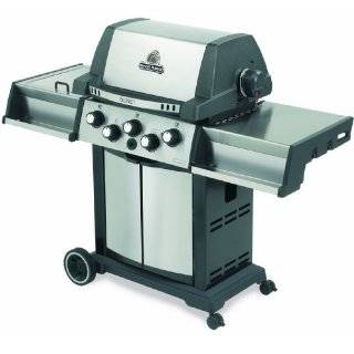   90 Liquid Propane Gas Grill with Side Burner and Rear Rotisserie