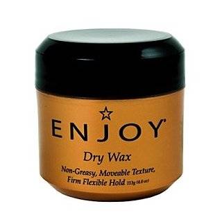 ENJOY Non Greasy, Moveable Texture, Firm Flexible Hold Dry Wax 4oz 