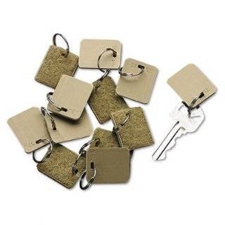 PM Company Blank Tags for Portable Velcro Security Backed Zippered 