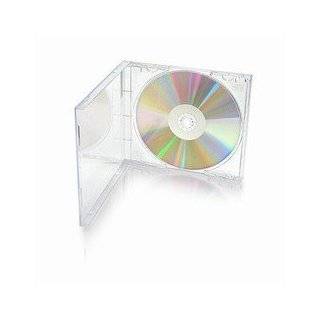  10 Clear Quad 4 Disc CD Jewel Case Electronics