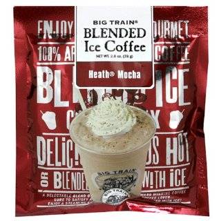Big Train Blended Ice Coffee, Heath Mocha, 2.8 Ounce Bags (Pack of 25)