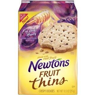 Newtons Fruit Thins Raspberry Chocolate, 10.5 Ounce (Pack of4)  