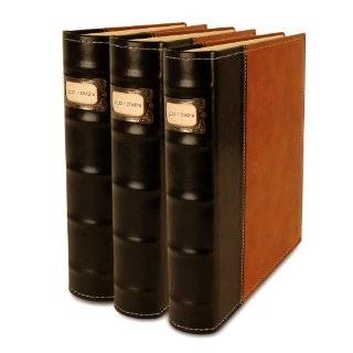  Brown DVD Organization Binders  Holds 360 DVDs (w/3 Extra 