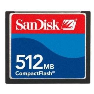 Sandisk CF 512MB (Compact Flash) Card SDCFJ 512 (bulk)