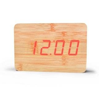 Digital Alarm Clock Calendar / thermostat Functions Red Light LED 