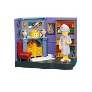   Diorama featuring Krusty the Clown and Milhouse figures Toys & Games