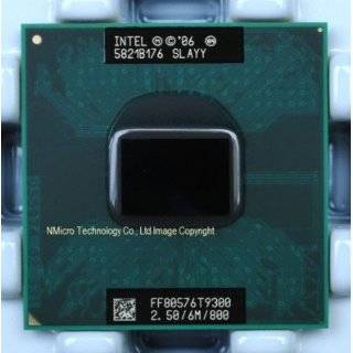 Intel Cpu Core 2 Duo T9300 2.50Ghz Fsb800Mhz 6Mb Ufcpga8 Socket P Tray