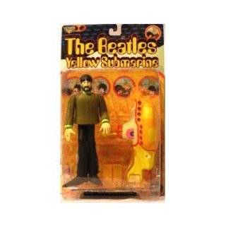 The Beatles Yellow Submarine George Harrison Action Figure with Yellow 