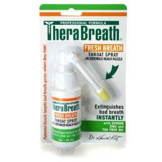 Dr. Katz TheraBreath Plus Oral Spray, with Zinc Rx & Tea Tree Oil , 1 