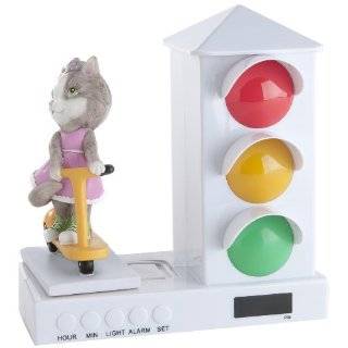 Its About Time Stoplight Sleep Enhancing Clock, Miss Kitty Riding a 