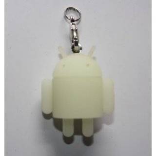   Google Android Mini Glow in the Dark Droid Robot Keychain Andrew Bell