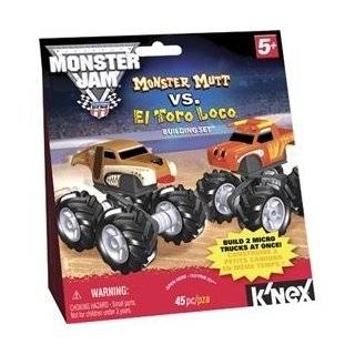 com KNEX Monster Jam Micro Truck Set Maximum Destruction vs Monster 