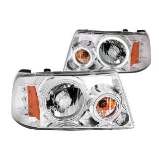   Ranger 1 Pc. Projector Halo Chrome Clear Amber Headlight Assembly