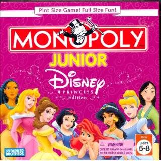  Monopoly Junior Disney Princess Toys & Games