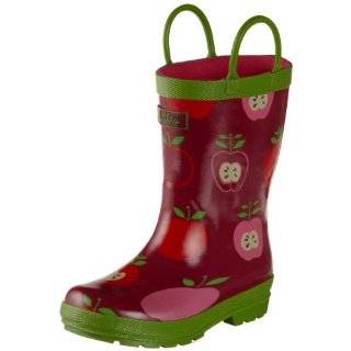 Hatley Girls 2 6x Nordic Apples Childrens Rubber Boot