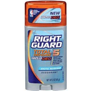  Right Guard Total Defense 5 Power Deo, Mineral Fresh, 3 