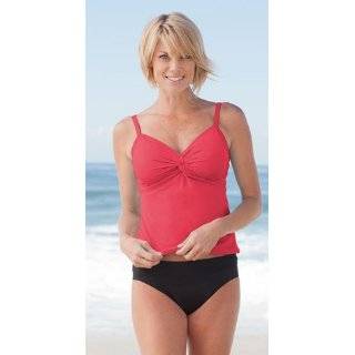  Miraclesuit Solid Escape Tankini Top Clothing