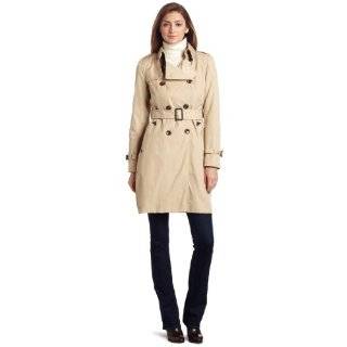 Vince Camuto Womens Db Rain Trench Coat