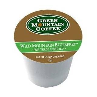   Mountain Coffee Fair Trade Wild Mountain Blueberry 5 Boxes of 24 K Cup
