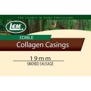 LEM Products Smoked Clear Edible Collagen Casing (21mm)  