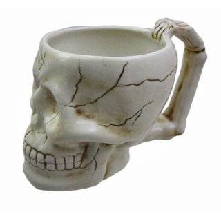  Skull Coffee Mug Ceramic 16 oz. Toys & Games