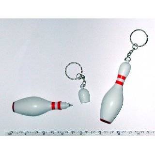  Light Up Bowling Pin Pen Keychain Toys & Games