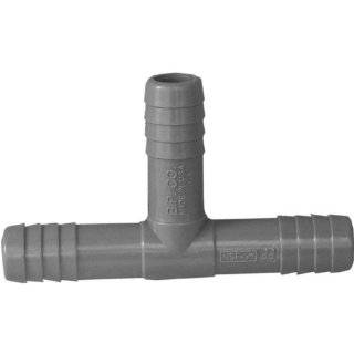   C351405 1/2 Inch Plumbing / Irrigation Poly Insert Pipe Tee   10 Pack