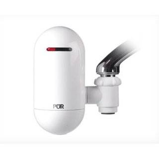 PUR 2 Stage Vertical White Faucet Mount Water Filtration System, Model 