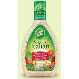 Kraft Creamy Italian Dressing & Dip, 16 Ounce Bottles (Pack of 6)