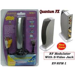QuantumFx RF Modulator Audio / Video signal converter w/ S Video