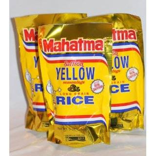 Mahatma Saffron Yellow Rice and Seasonings 5 Oz. (6 Packs)