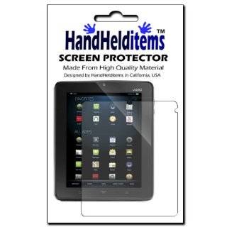 HHI VIZIO 8 Tablet VTAB1008 Crystal Clear Screen Protector (Package